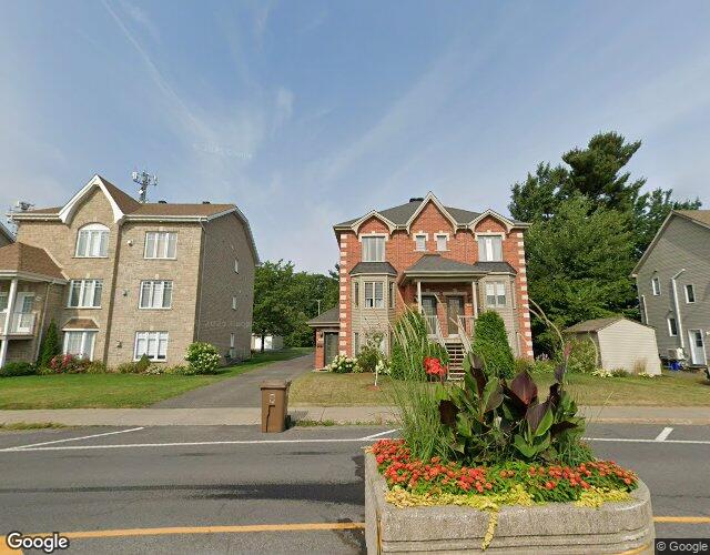 Vue Street View — Rue des Échevins, Saint-Jean-sur-Richelieu