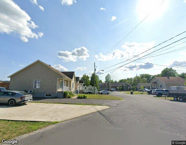 Vue Street View — Rue Allaire, Napierville