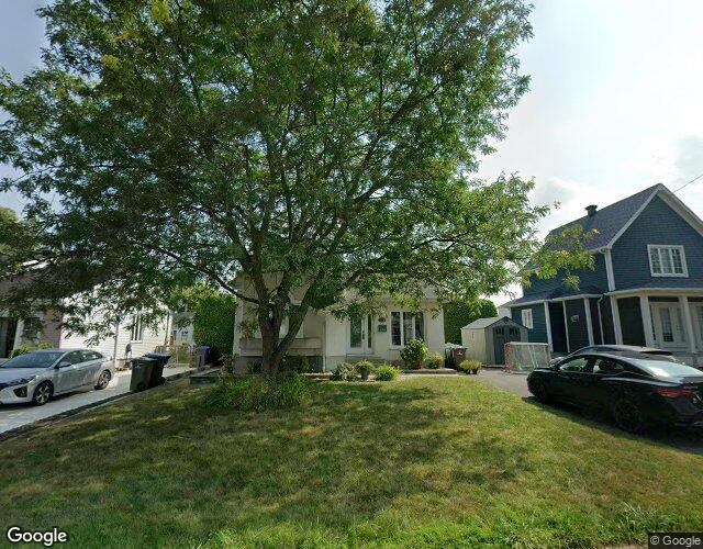Vue Street View — Rue Racicot, Saint-Jean-sur-Richelieu