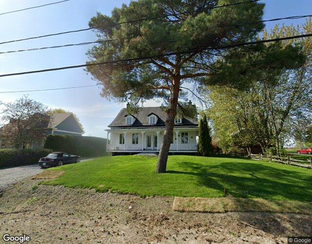 Vue Street View — Rue du Rivage, Saint-Antoine-sur-Richelieu