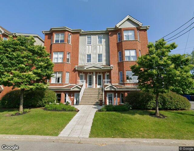 Vue Street View — Rue Émerie, Longueuil