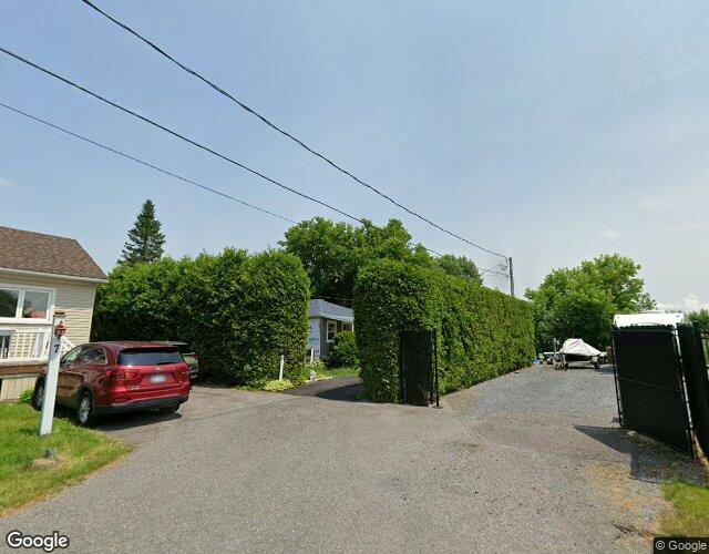 Vue Street View — Rue Normandeau, Saint-Mathias-sur-Richelieu
