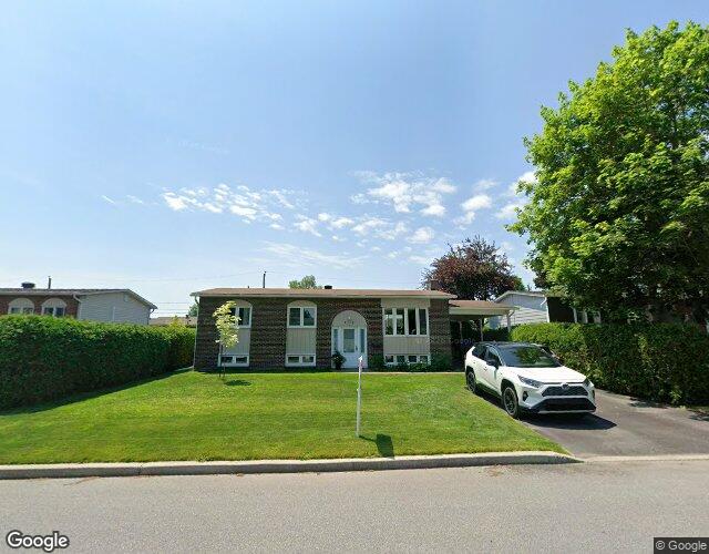 Vue Street View — 5e Avenue, Saint-Constant