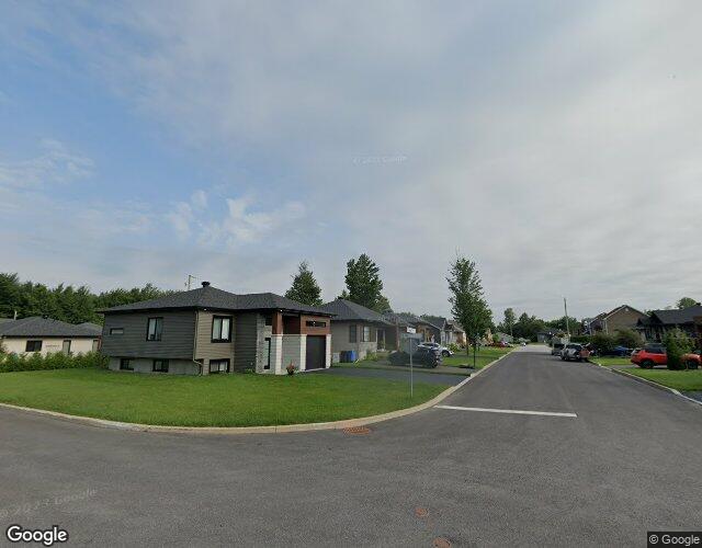 Vue Street View — Rue des Poiriers, Farnham