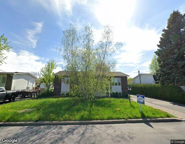 Vue Street View — Rue des Glaïeuls, Sainte-Julie