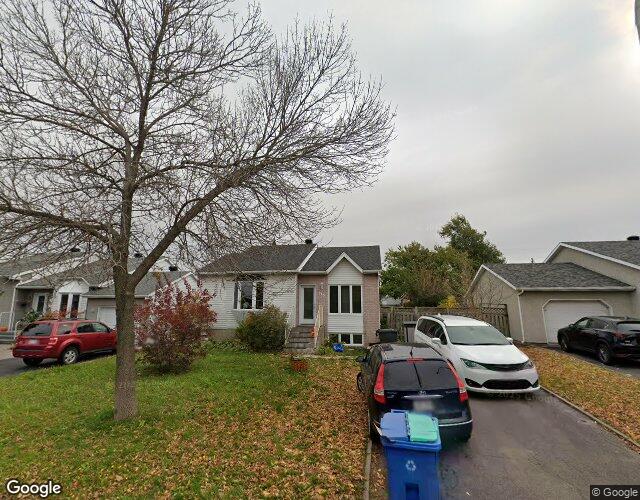 Vue Street View — Rue des Cascades, Sainte-Catherine