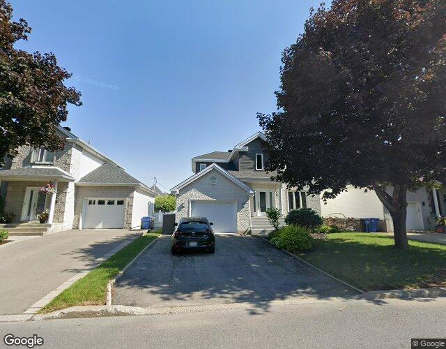 Vue Street View — Rue de Monaco, Candiac