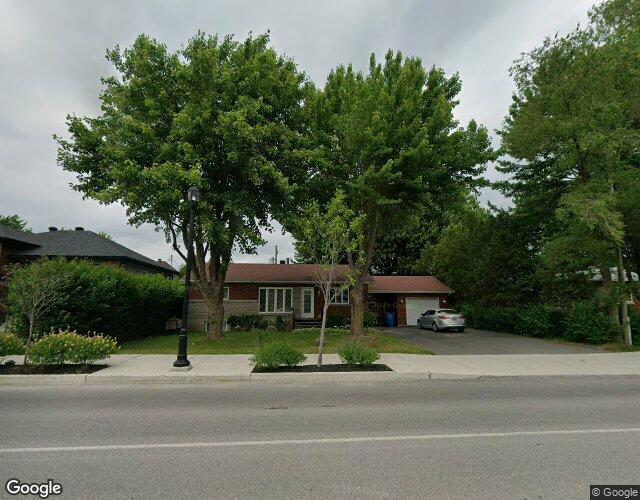 Vue Street View — Mtée St-Régis, Saint-Constant