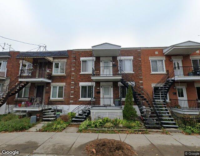 Vue Street View — Rue De Maricourt, Montréal