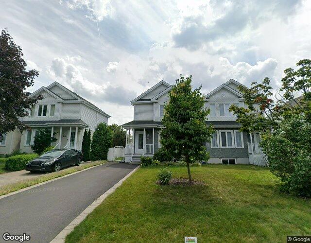 Vue Street View — Rue Perron, La Prairie