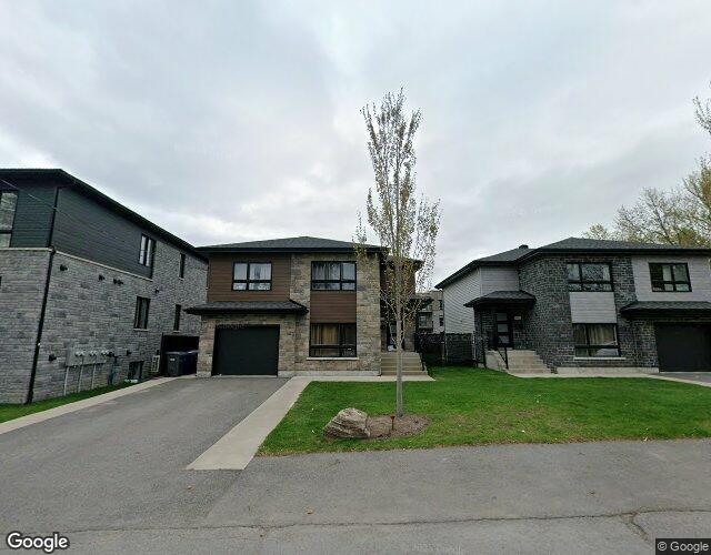 Vue Street View — 37e Avenue, Laval