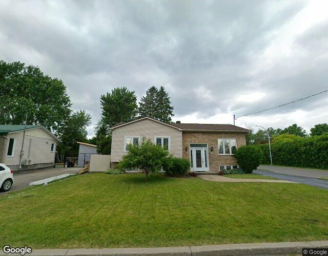 Vue Street View — Rue Laplante, Saint-Constant