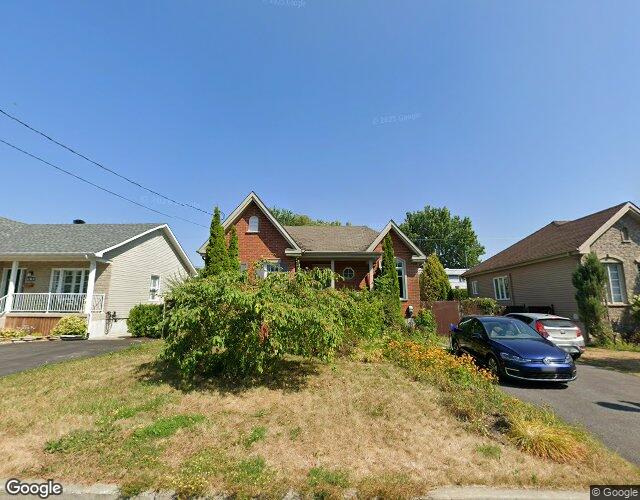 Vue Street View — Rue Veilleux, Saint-Jean-sur-Richelieu