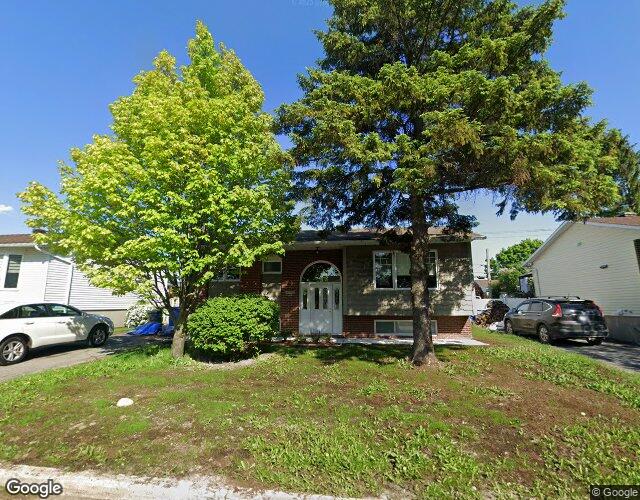 Vue Street View — Rue Morin, Longueuil