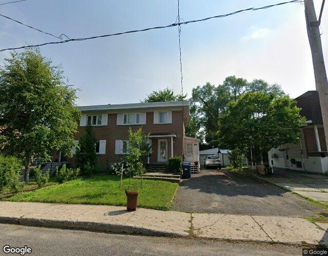 Vue Street View — Rue Jean-Béliveau, Longueuil