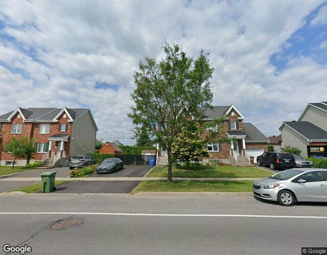 Vue Street View — Boul. Anne-Le Seigneur, Chambly