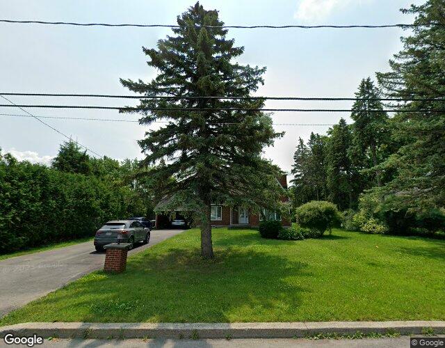 Vue Street View — Ch. de Marieville, Richelieu