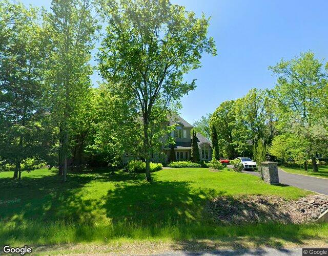 Vue Street View — Rue du Boisé, Boucherville