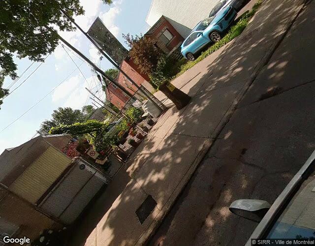 Vue Street View — Rue Hurteau, Montréal
