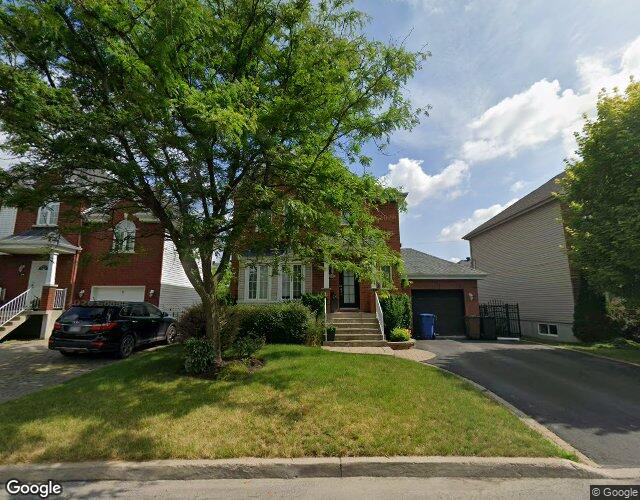 Vue Street View — Rue Guillaume-Barrette, La Prairie