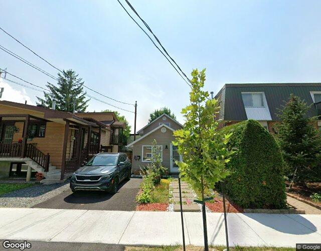 Vue Street View — Rue René, Longueuil
