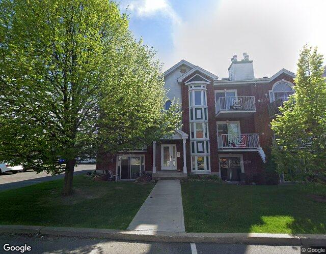 Vue Street View — Rue Samuel-De Champlain, app. 202, Sainte-Julie