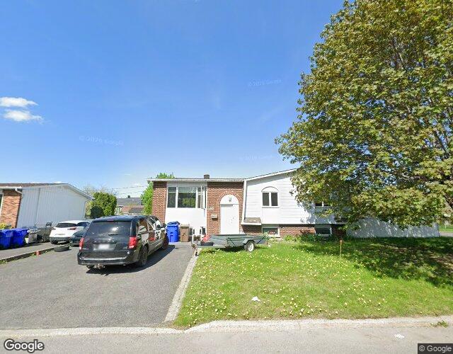 Vue Street View — Rue des Jacinthes, Sainte-Julie