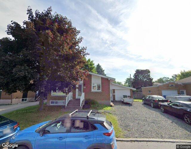 Vue Street View — Rue St-Thomas, Salaberry-de-Valleyfield