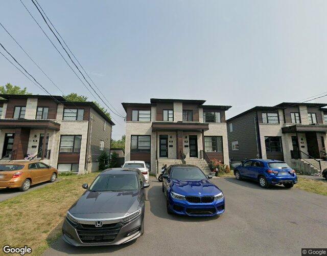 Vue Street View — Rue Pilon, Saint-Jean-sur-Richelieu