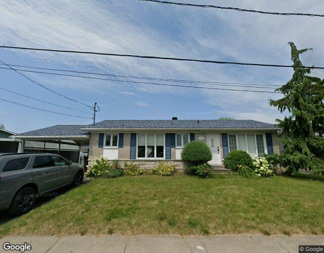 Vue Street View — Rue Gladu, Marieville