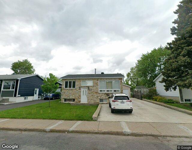 Vue Street View — Rue Platon, Longueuil