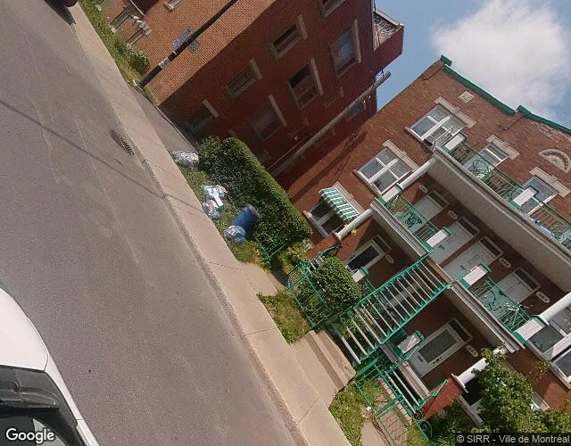 Vue Street View — 6e Avenue, Montréal
