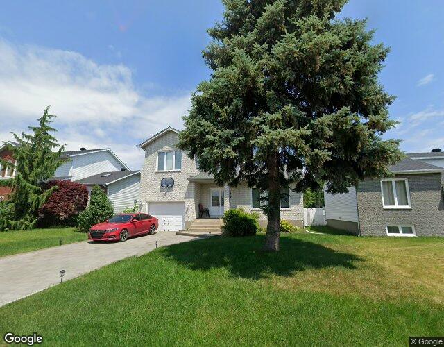 Vue Street View — Rue de la Mairie, Saint-Constant