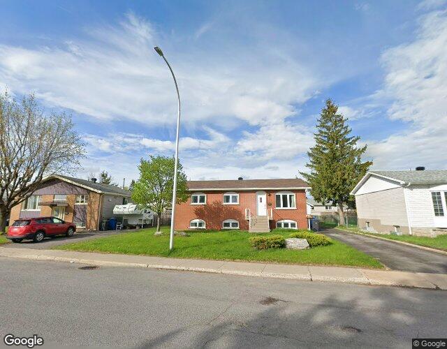 Vue Street View — Av. Normand, Longueuil