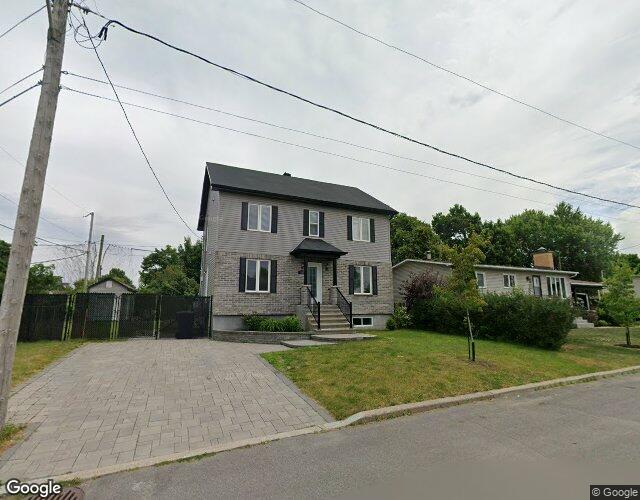 Vue Street View — Rue Cartier, Delson