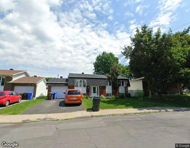 Vue Street View — Rue de Longueuil, Chambly