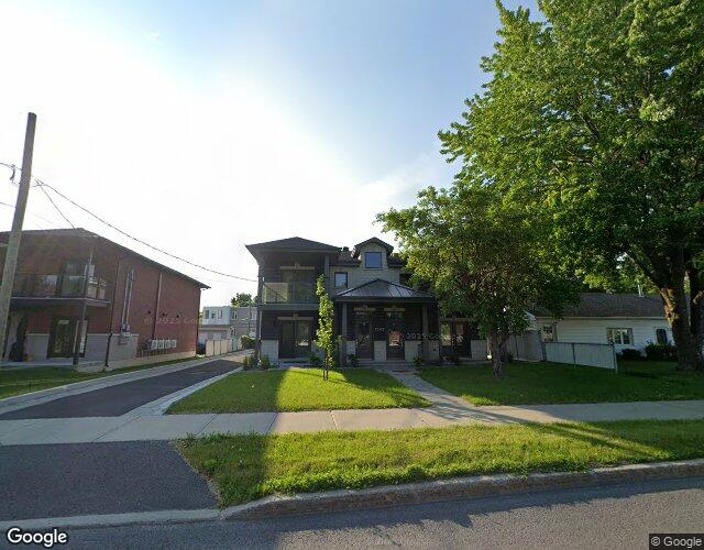 Vue Street View — Rue Centrale, Sainte-Catherine