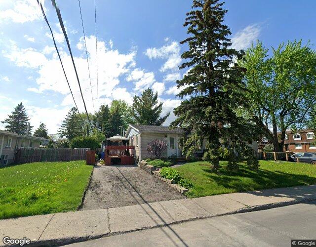Vue Street View — Rue Cabot, Longueuil