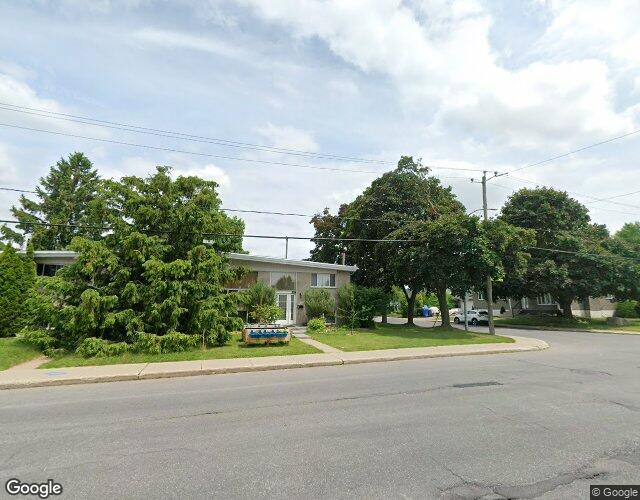 Vue Street View — Rue Lavallée, Longueuil