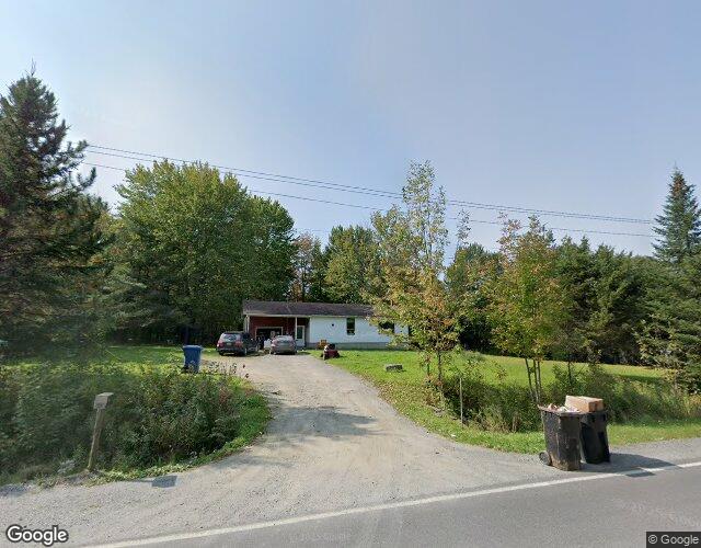 Vue Street View — Ch. d'Iron Hill, Lac-Brome