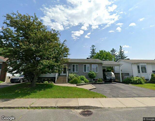 Vue Street View — 2e rue De Tracy, Chambly