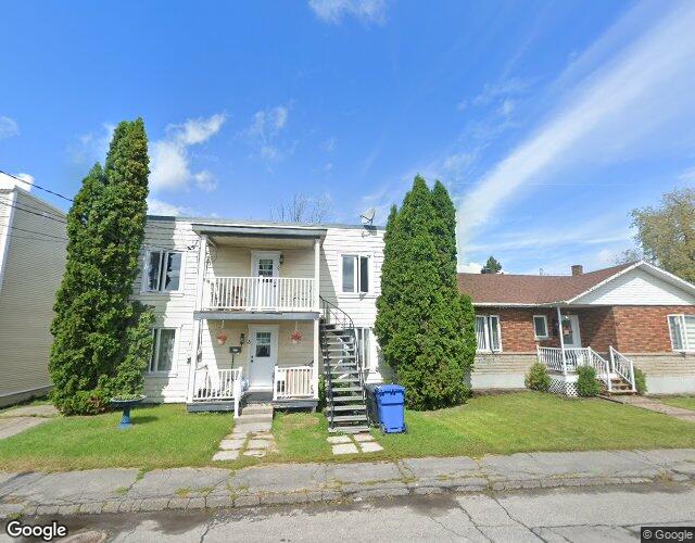 Vue Street View — Rue Hannah, Beauharnois