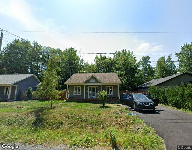 Vue Street View — Rue Poirier, Saint-Jean-sur-Richelieu