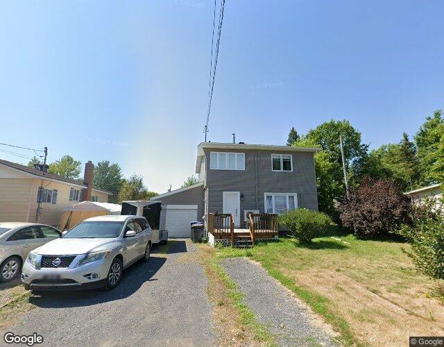 Vue Street View — 1re Rue, Saint-Paul-de-l'Île-aux-Noix