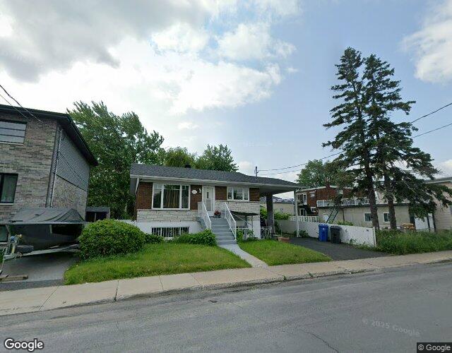Vue Street View — Rue Godin, Longueuil