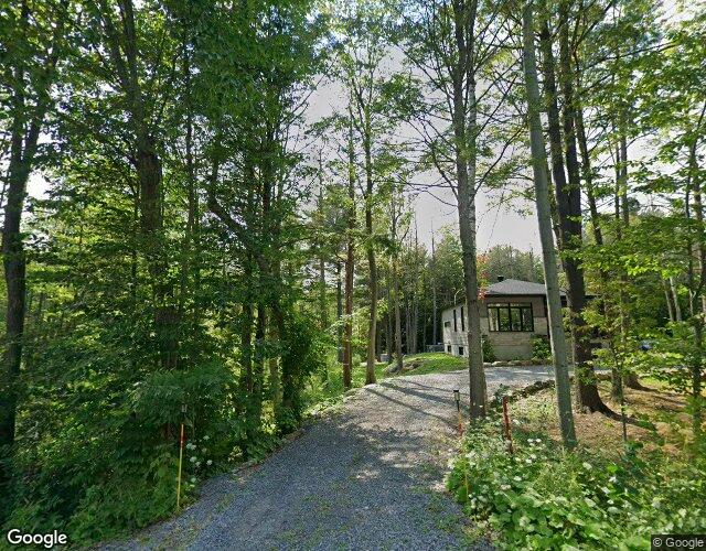 Vue Street View — Mtée Richard, Saint-Bernard-de-Lacolle