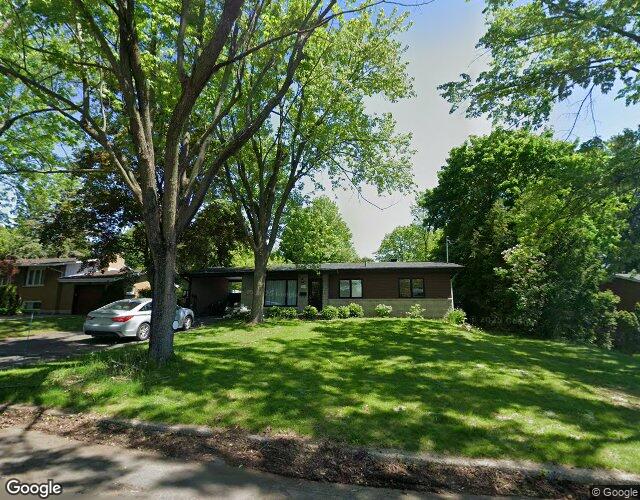 Vue Street View — Rue des Ormes, Saint-Bruno-de-Montarville