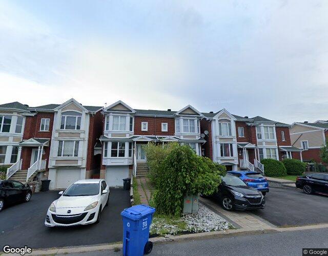 Vue Street View — Crois. Rochelle, Brossard