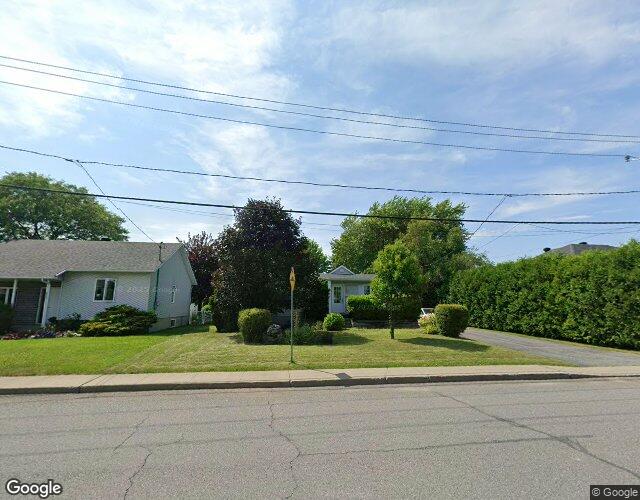 Vue Street View — Rue Ouellette, Marieville