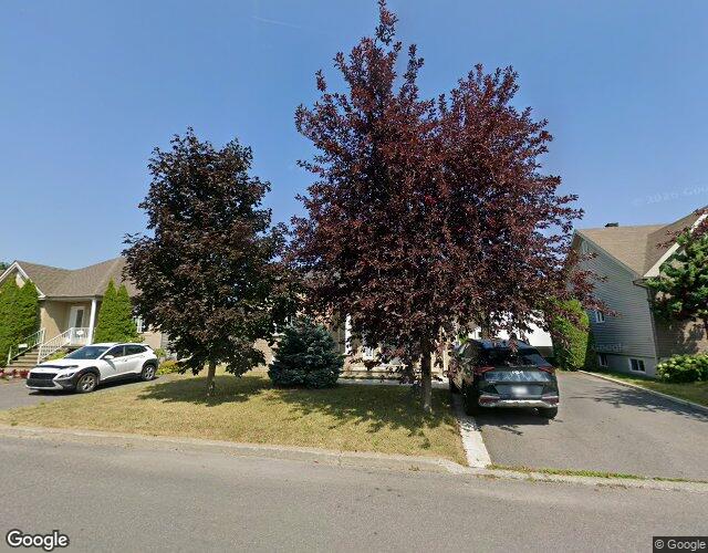 Vue Street View — Rue Godfroy-Gendreau, Saint-Jean-sur-Richelieu